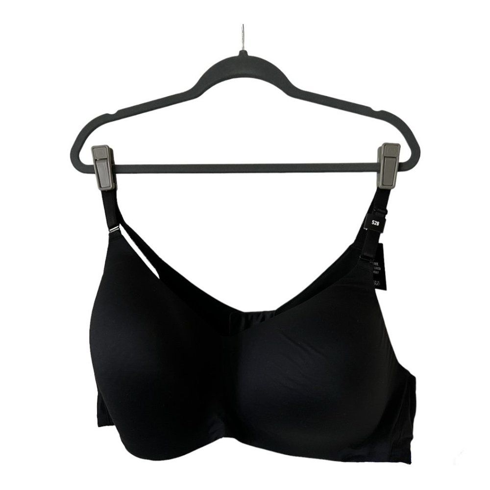 Torrid Black Wire-Free Lightly Lined Bra